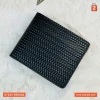 Bifold Leather Wallet - Black